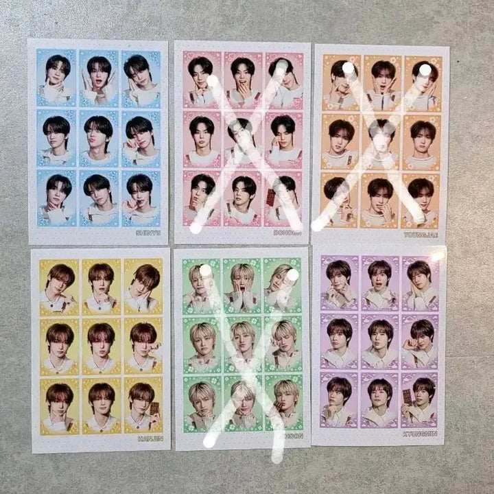 [BUNJANG] TWS Valentine Event Photo Badge Set / 투어스 발렌타인 역조공 증명사진 벳지set