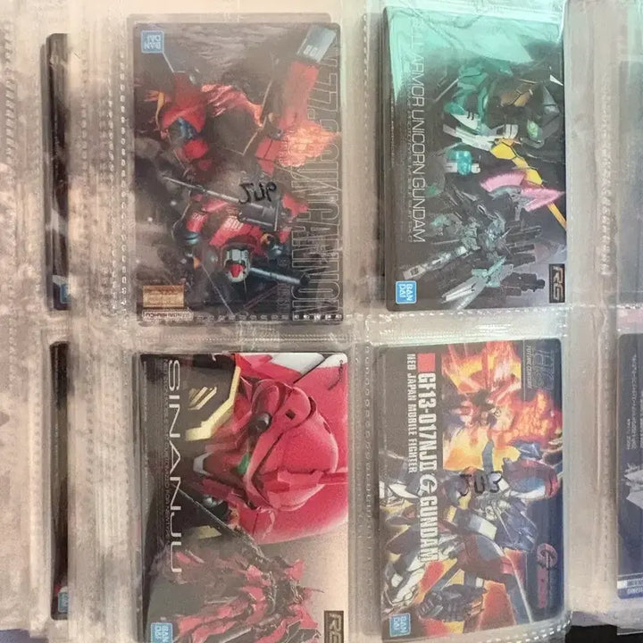 [BUNJANG] Gunpla Art Gummy Lineup List 64 Types Bundle Set / 건프라 아트 구미 라인업 리스트 64종 일괄