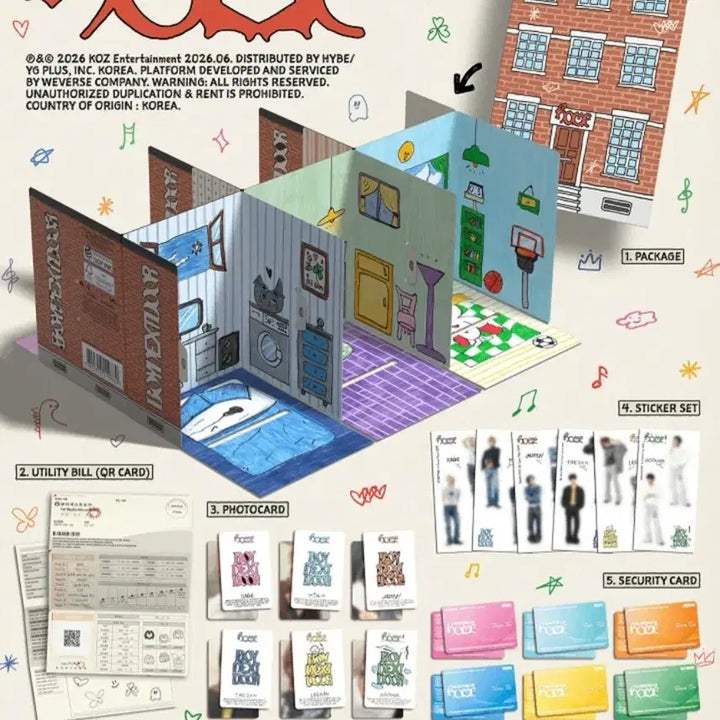 [SOLD OUT] 보넥도 BOYNEXTDOOR 이번 앨범 미개봉+포카
