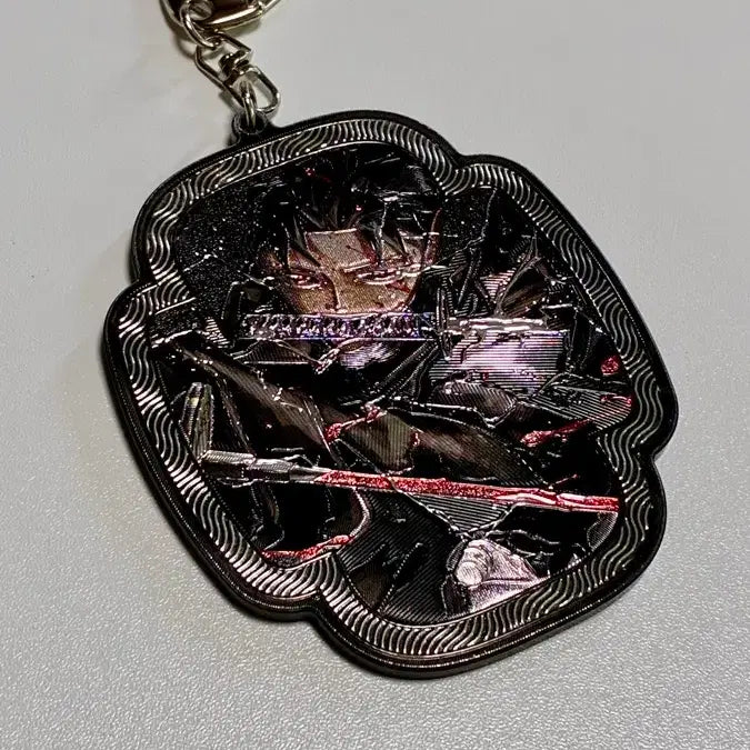 [BUNJANG] Kagurabachi Rokuhira Chihiro Metallic Keychain Figure / 카구라바치 로쿠히라 치히로 메탈릭 키링 피규어