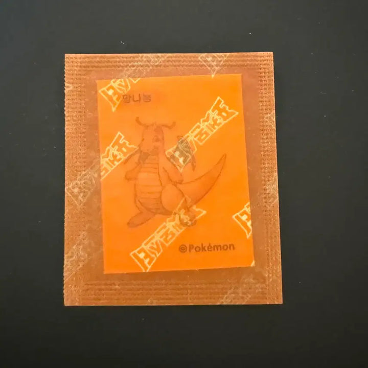 [BUNJANG] Pokemon 30th Anniversary Dragonite Seal Artwork (Sealed) / (미개봉)포켓몬 30주년 망나뇽 띠부씰 아트워크