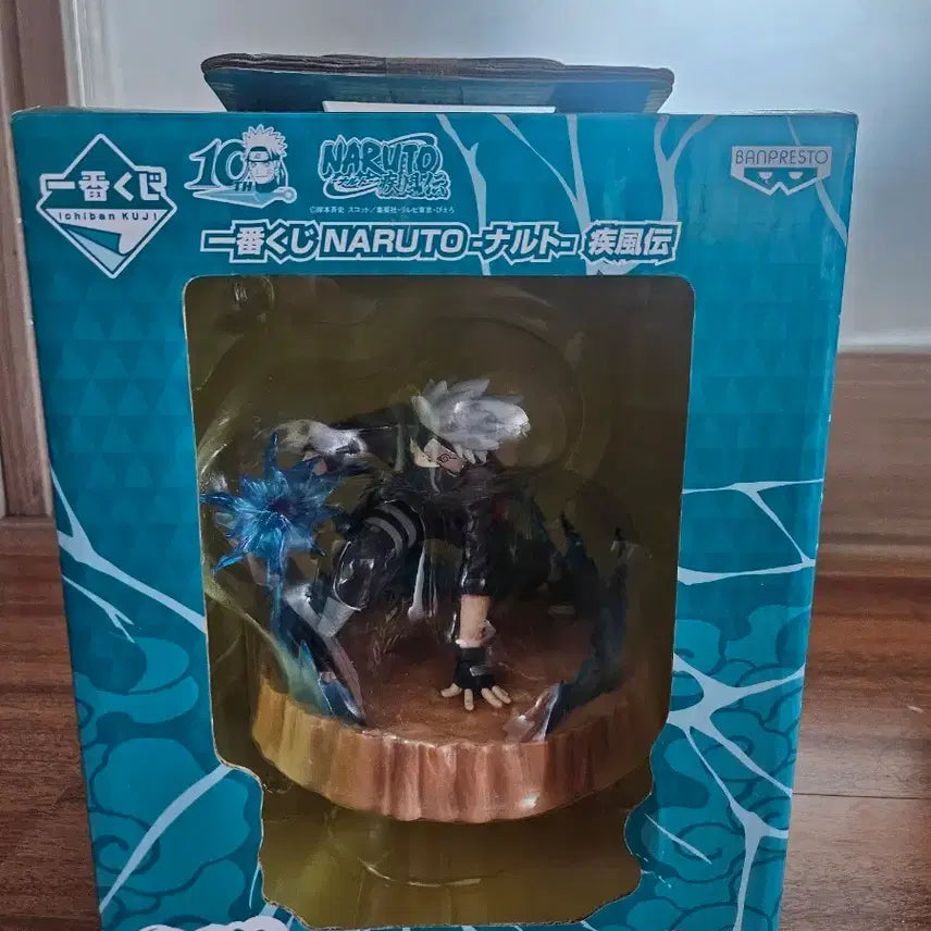 [BUNJANG] Bandai Namco Naruto Shippuden 10th Anniversary Limited Special C Prize Kakashi Figure (Sealed) / (미개봉) 나루토 질풍전 10주년 기념 한정 스페셜 C상 카카시 피규어