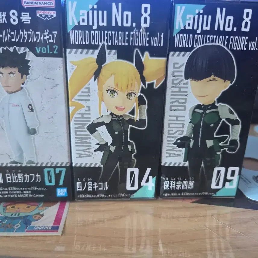 [BUNJANG] Kaiju No. 8 World Collectable Figure 3-Figure Bundle Set / 괴수 8호 월드 콜렉터블 피규어 3종 일괄