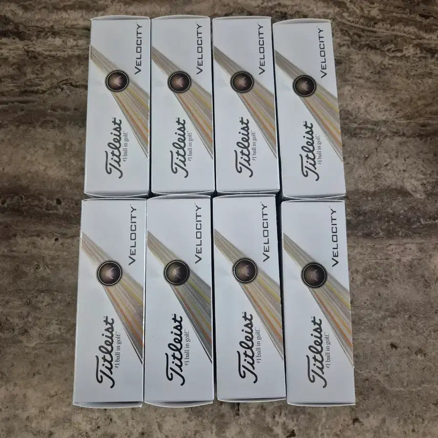 [BUNJANG] Titleist Velocity Golf Balls - 3 Ball Sleeve, 8 Boxes (24 Balls Total) / 타이틀리스트 벨로시티 골프공  3구 8박스 24개입