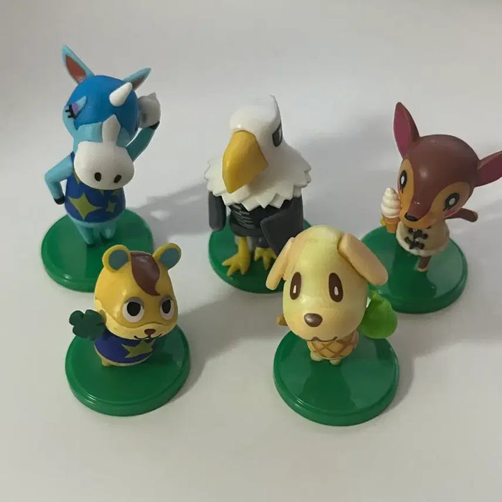 [BUNJANG] Animal Crossing Choco Egg Figure Bundle Set / [5종 일괄] 동물의 숲 초코에그 피규어 일괄 세트 판매 모동숲 인형