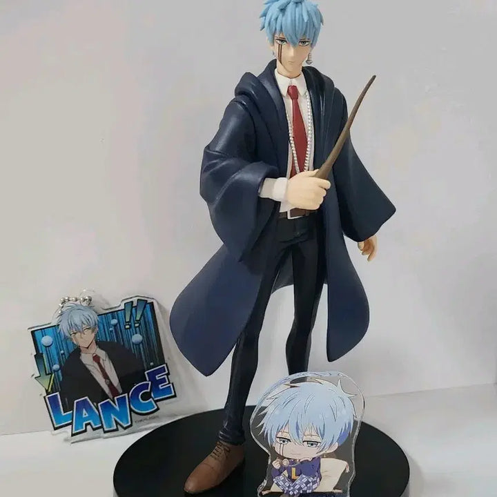 [BUNJANG] Mashle Lance Crown Figure, Acrylic Stand, Acrylic Keychain Bundle Set / 일괄) 마슐 랜스 크라운 피규어 아크릴 스탠드 아크릴 키링