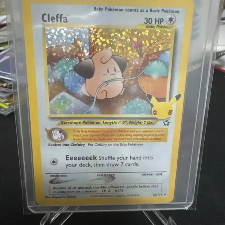 [BUNJANG] Pokemon Card 25th Anniversary Pi / 포켓몬 카드 25주년 삐