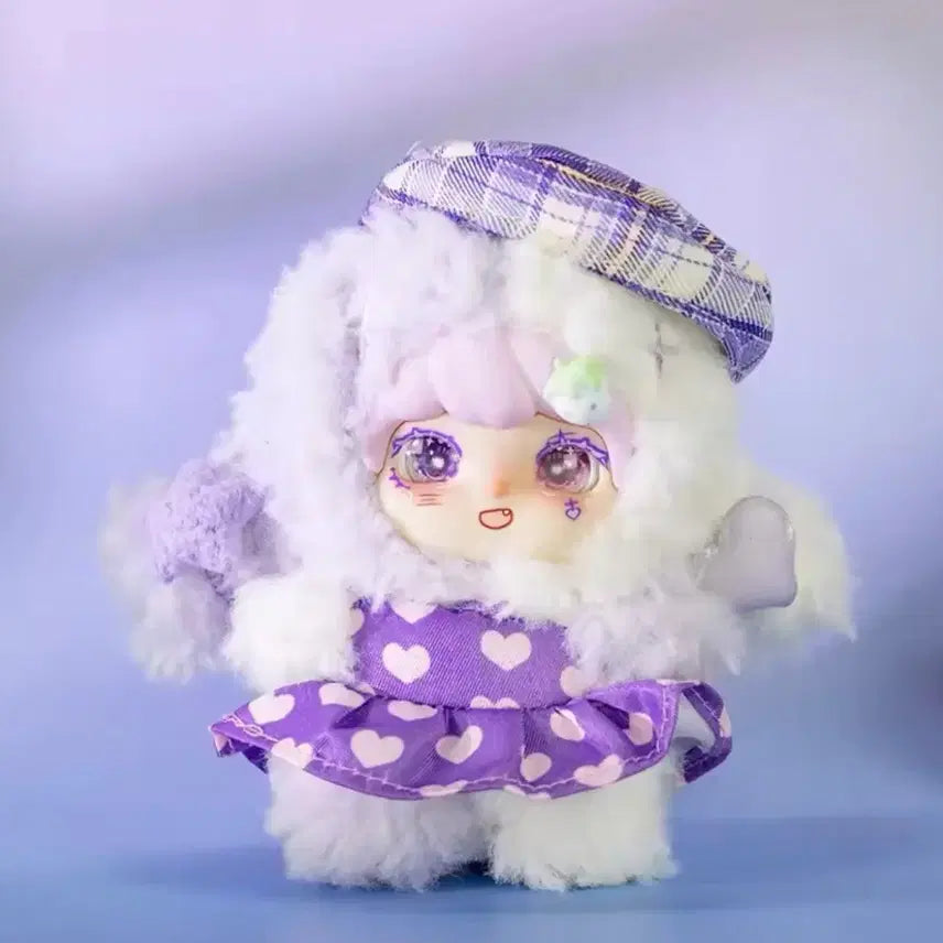 [BUNJANG] Rokiki Sweetie Doll Keyring (Purple) / 로키키 스위티 인형 키링 (보라)
