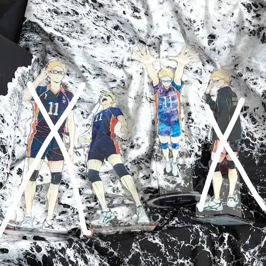 [BUNJANG] Haikyuu!! Tsukishima Kei Large Acrylic Standee / 굿즈처분 하이큐 츠키시마 빅 아크릴 일괄 개별