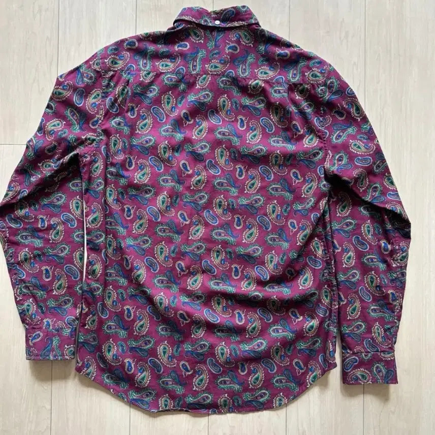 [BUNJANG] Supreme Paisley Shirt Burgundy M / 슈프림 페이즐리셔츠 버건디 M