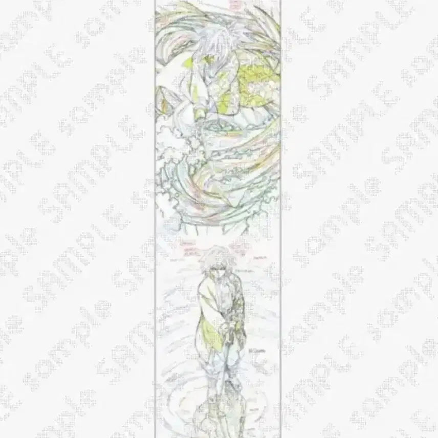 [BUNJANG] Demon Slayer Tomioka Giyu Original Art Tapestry No. 5 (Sealed) / (미개봉)귀멸의칼날 토미오카기유 원화 태피스트리 5번
