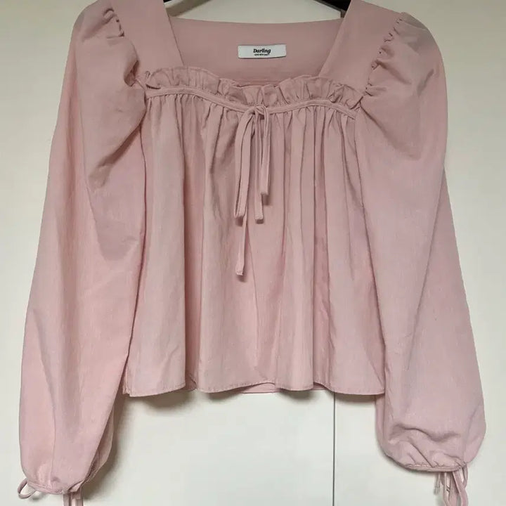 [BUNJANG] Daltt Loving Muse Blouse Pink / 달트 러빙 뮤즈 블라우스 핑크