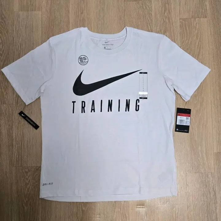 [BUNJANG] Nike Training T-Shirt White L / 나이키 트레이닝 반팔티 화이트 L 새상품