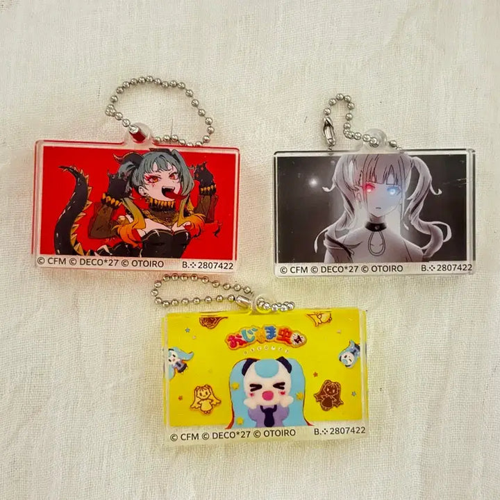 [BUNJANG] DECO*27 Hatsune Miku Acrylic Keyring Bundle Set / DECO*27 데코니나 mv 아크릴 키링 일괄 하츠네미쿠