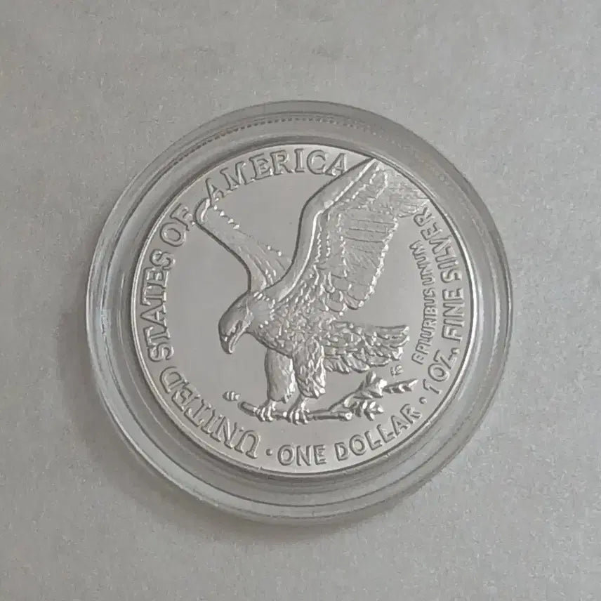[BUNJANG] 2025 American Silver Eagle Uncirculated Coin / 미국 2025 실버이글 완전 미사용(UNC) 은화