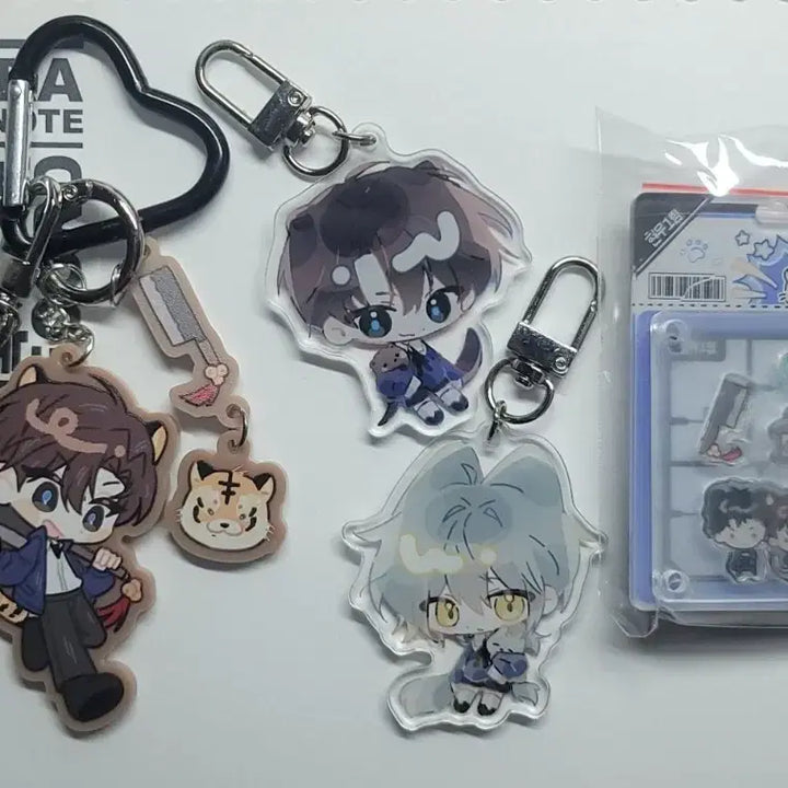 [BUNJANG] BOYNEXTDOOR Choi Yoonae Hyunmoo Team 1 Package Keyring / 괴담출근 괴출 최요원 키링