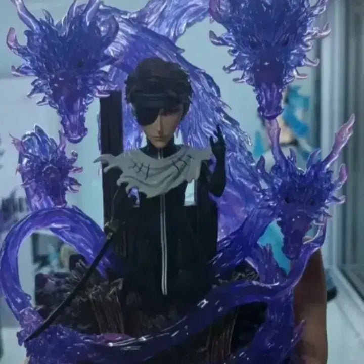 [BUNJANG] YZ Sosuke Aizen Figure (Bleach) Clear Version LED / yz 아이젠 소스케 피규어(블리치)