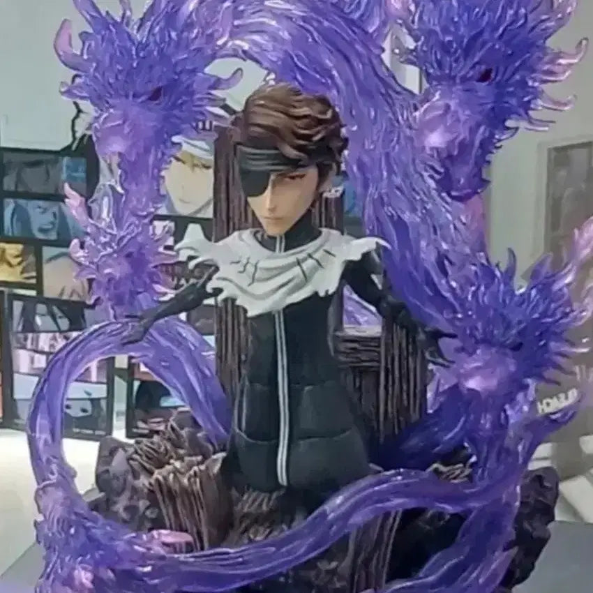 [BUNJANG] YZ Sosuke Aizen Figure (Bleach) Clear Version LED / yz 아이젠 소스케 피규어(블리치)