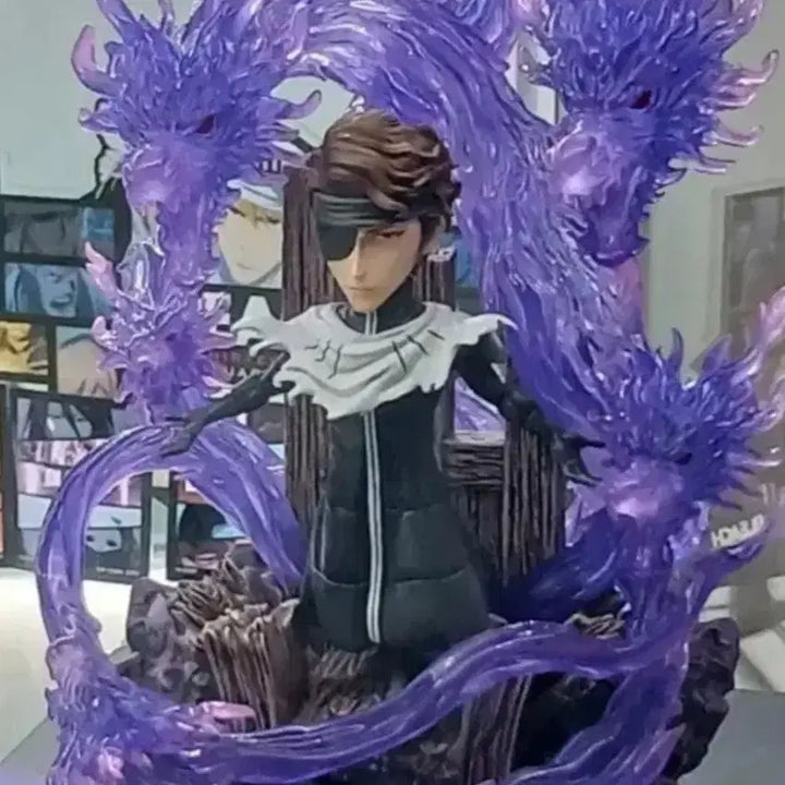 [BUNJANG] YZ Sosuke Aizen Figure (Bleach) Clear Version LED / yz 아이젠 소스케 피규어(블리치)