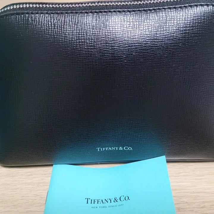 [BUNJANG] Tiffany &amp; Co. Black Pouch Set / 티파니앤코 블랙 파우치