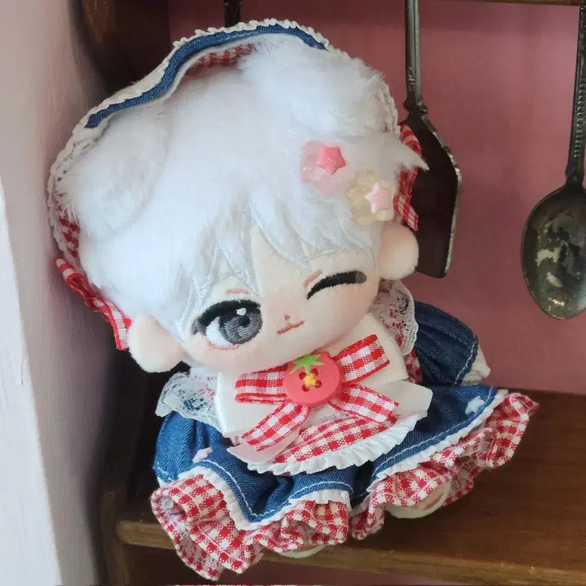 [BUNJANG] 10cm Doll Clothes Heeyum Forest Candy Tomato Size S / 10cm 인형옷 희윰숲 캔디토마토 s사이즈