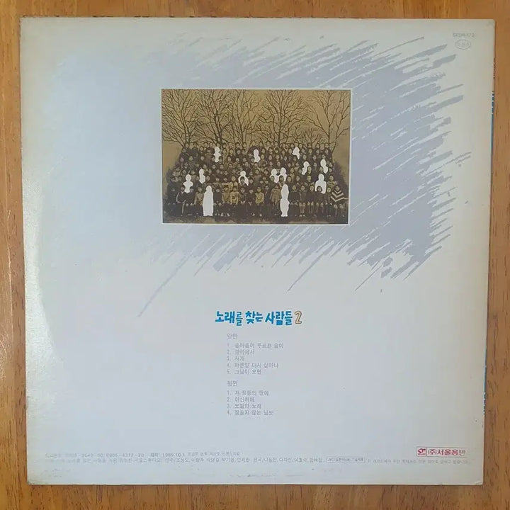 [BUNJANG] Noraeul Channeun Saramdeul 2nd Album LP / 노래를 찾는 사람들 2집 LP.nm