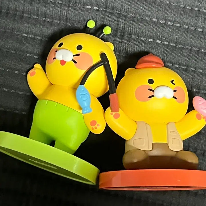[BUNJANG] Kakao Friends Choonsik Alien &amp; Fisherman Random Figure Set / 춘식이는 최고야 랜덤 피규어_외계인, 낚시
