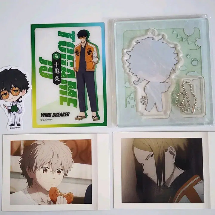 [BUNJANG] Wind Breaker Togame Jo Acrylic Stand &amp; Keyring Bundle Set / 일괄) 윈드브레이커 토가메 조 아크릴 스탠드 키링 포토 카드 사자두련