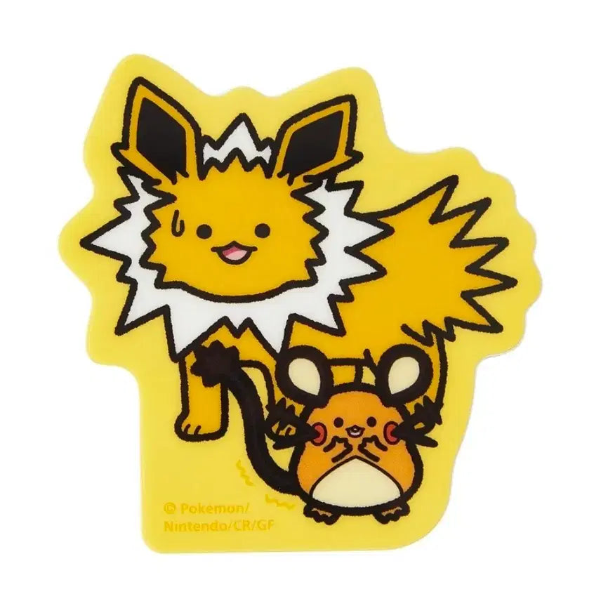 [BUNJANG] Pokemon Center Pikachu &amp; Dedenne Pokemon Center Grip Tok (New) / 포켓몬센터 그립톡 도망 쥬피썬더&amp;데덴네 새상품