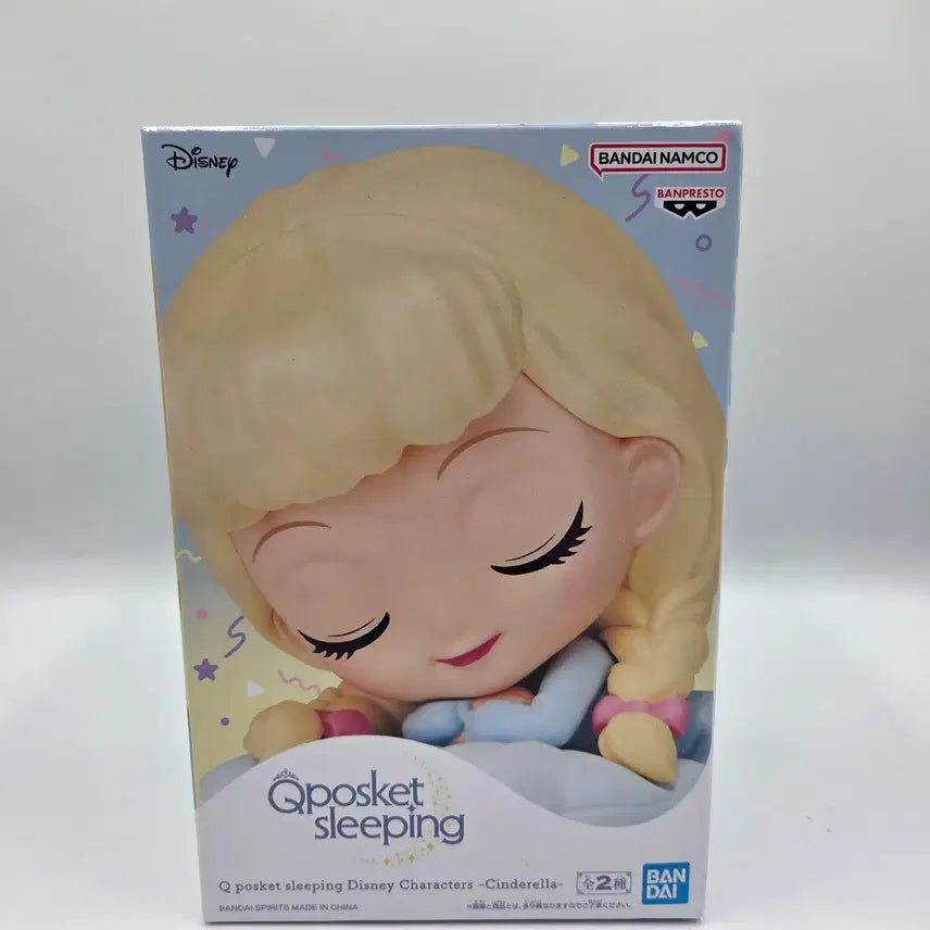 [BUNJANG] Banpresto Q Posket Disney Sleeping Cinderella Figure / 큐포스켓 반프레스토 디즈니 캐릭터 슬리핑 신데렐라 피규어