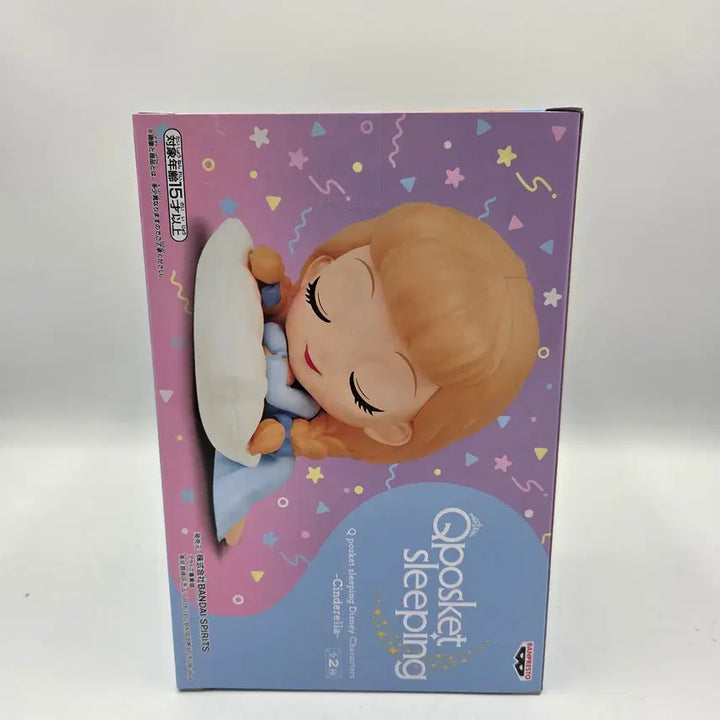 [BUNJANG] Banpresto Q Posket Disney Sleeping Cinderella Figure / 큐포스켓 반프레스토 디즈니 캐릭터 슬리핑 신데렐라 피규어