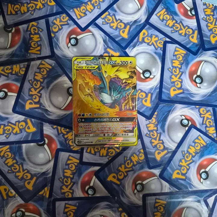 [BUNJANG] Fire &amp; Thunder &amp; Freezer Tag Team Card / 파이어&amp;썬더&amp;프리져 태크팀 카드 팔아요