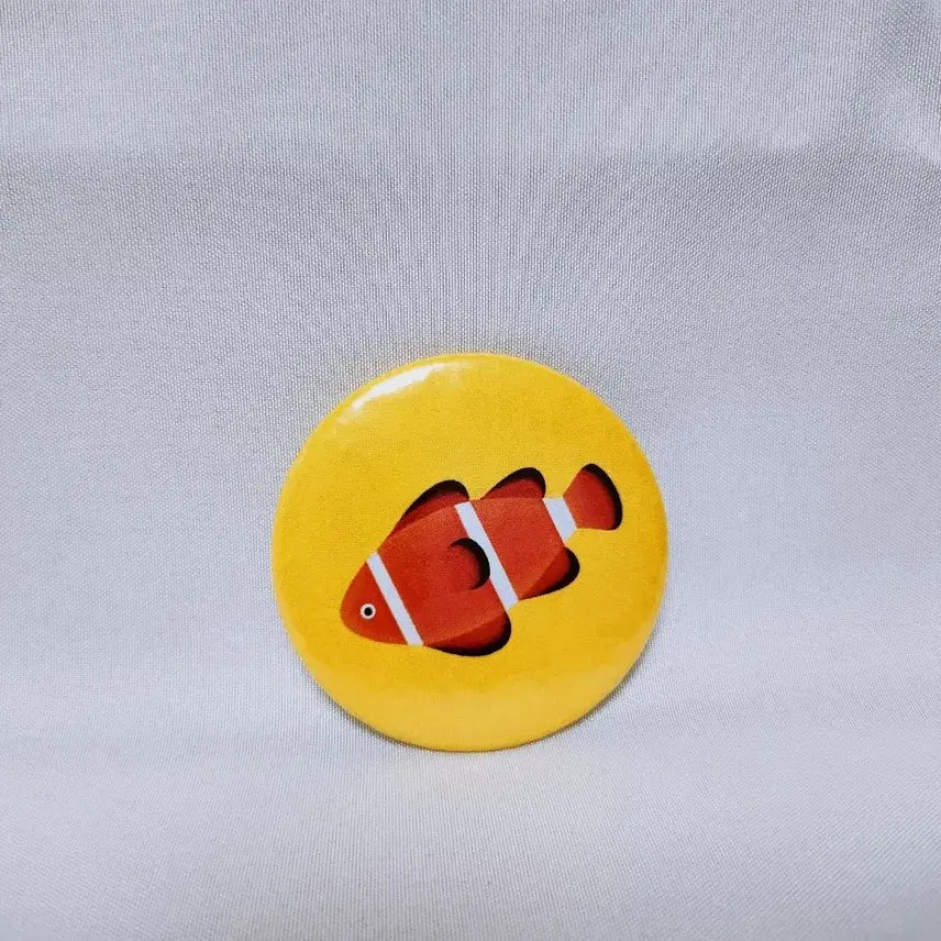 [BUNJANG] Nemo Fish Can Badge / 물고기 니모 캔 뱃지