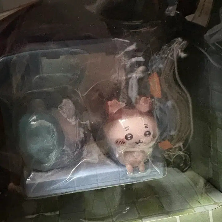 [BUNJANG] Munjagwi Kuji Prize D Momonga &amp; Kani Bathroom Figure / 먼작귀 쿠지 D상 욕실 모몽가&amp;카니 피규어