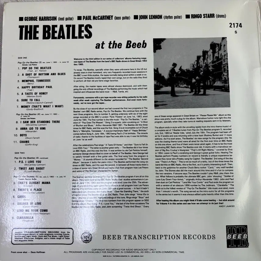 [BUNJANG] The Beatles 2 LP Record Set / 비틀즈 LP 2장 세트