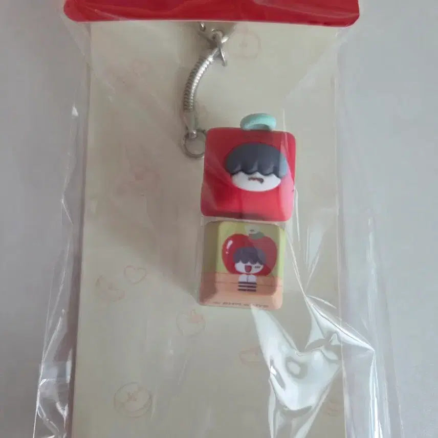 [BUNJANG] TXT Apple Batus Keycap Keyring / 투바투 애뿔바투 애플 뿔바투 팝업 키캡 키링 흠냐링