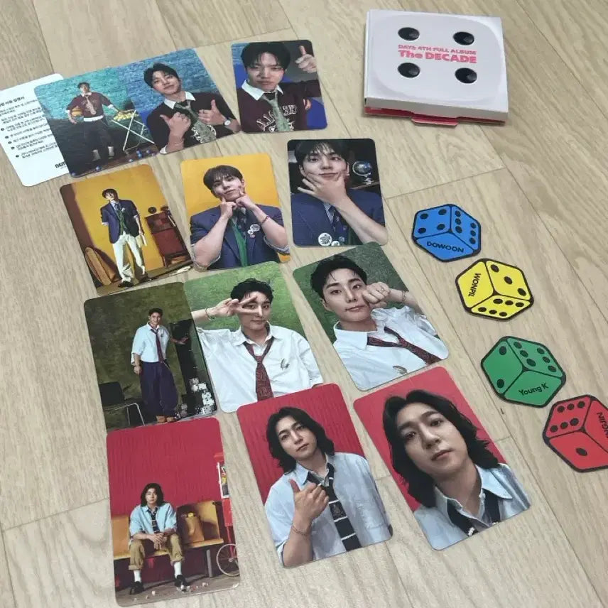 [BUNJANG] Day6 Nemo Album Dice The Decade Photocard / 데이식스 네모반 다이스앨범 더데케이드