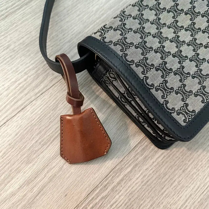 [BUNJANG] Celine Triomphe Macadam Triple Bag / 셀린느 트리옹프 마카담 트리플 백