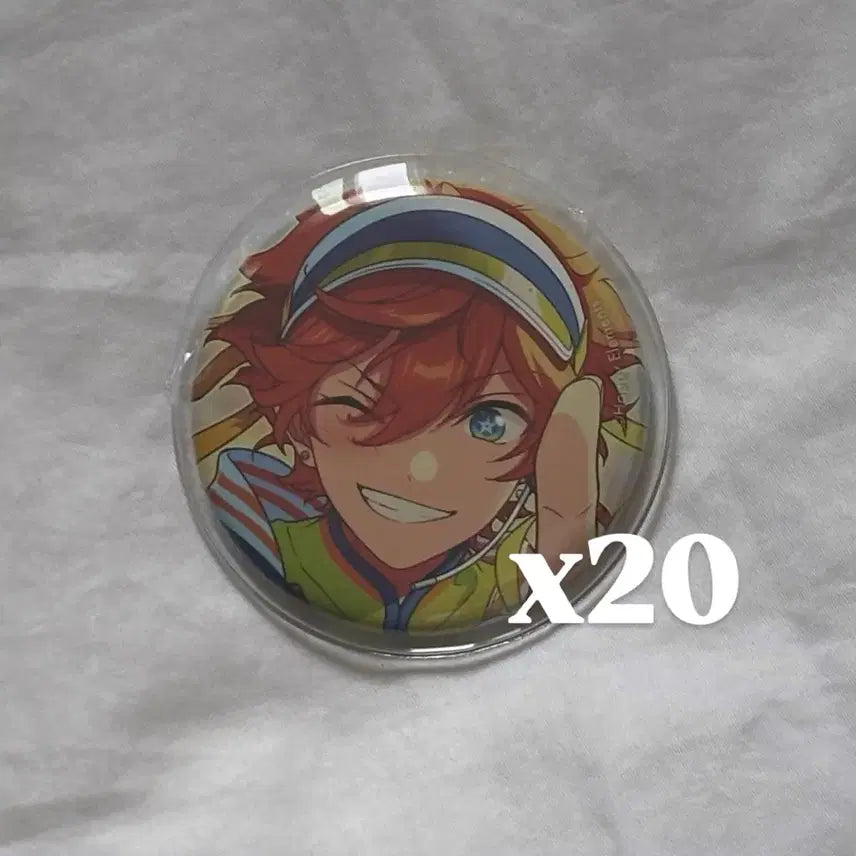 [BUNJANG] Ensemble Stars Akehoshi Subaru May Ibecore Can Badge / 앙스타 아케호시 스바루 5월 이베코레 캔뱃지 20개