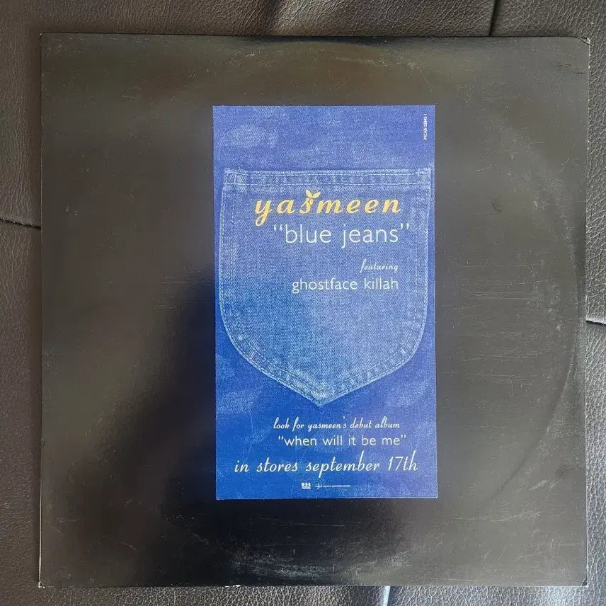 [BUNJANG] Yasmeen Blue Jeans 12-Inch Single LP feat. Ghostface Killah / [LP] Yasmeen - Blue Jeans 12인치 싱글 (고스트페이