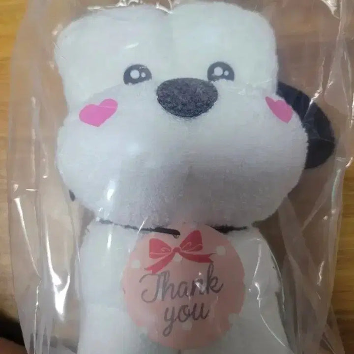 [BUNJANG] Jo Yuri Official Double-Sided Photocard &amp; Reverse Gift Cat Towel / 조유리 공방 양면포카+역조공 수건 고양이수건인형