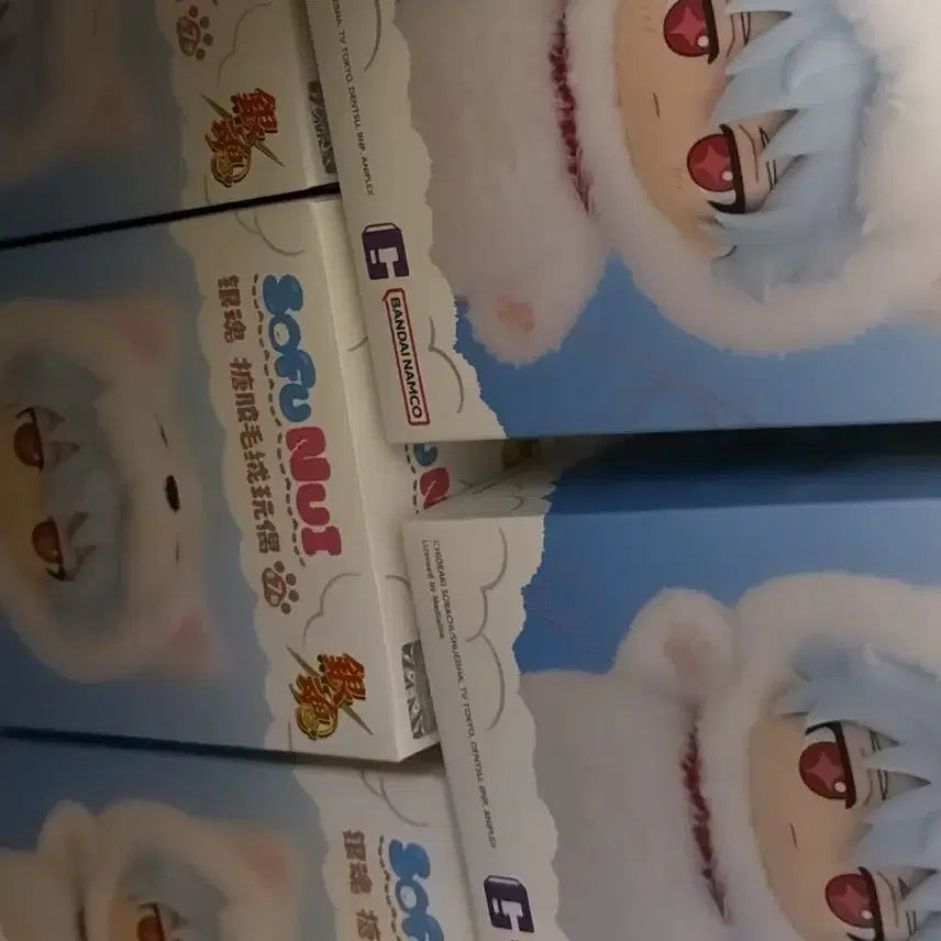 [BUNJANG] Gintama Yorozuya Sofubi Plush Set (Bandai Namco) / 은혼 소프누이 요로즈야 판매