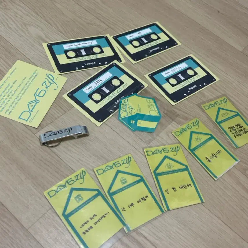[BUNJANG] Day6 Pop-Up Store Confetti Bundle Set / 데이식스 집 팝업 zip 구성 컨페티