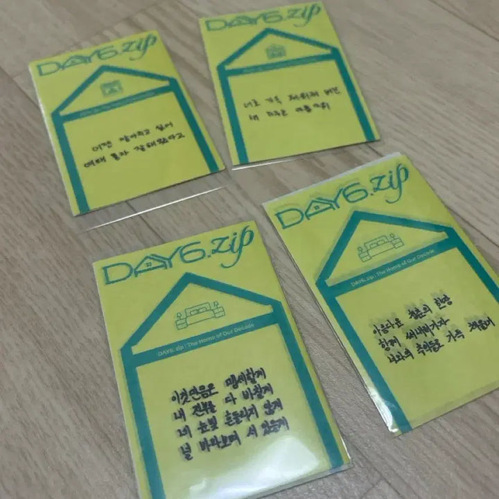 [BUNJANG] Day6 House Pop-Up Confetti Bundle Set / 데이식스 집 팝업 zip 구성 컨페티