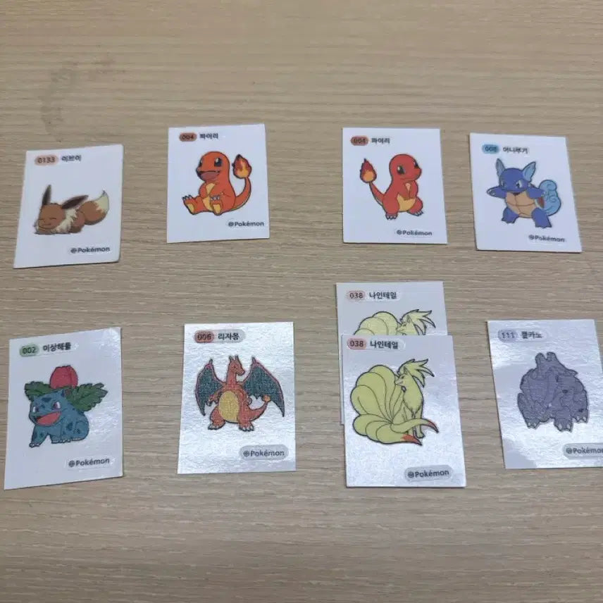 [BUNJANG] Pokemon Stickers / 포켓몬 띠부씰