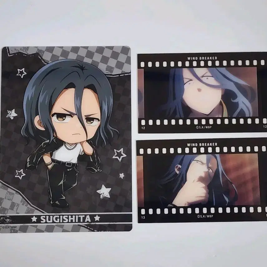 [BUNJANG] Wind Breaker Kyotaro Sugishita Bromide &amp; Film Card Bundle Set / 일괄) 윈드브레이커 스기시타 쿄타로 브로마이드 필름 카드 윈브레