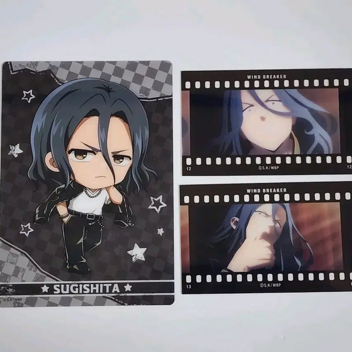 [BUNJANG] Wind Breaker Kyotaro Sugishita Bromide &amp; Film Card Bundle Set / 일괄) 윈드브레이커 스기시타 쿄타로 브로마이드 필름 카드 윈브레