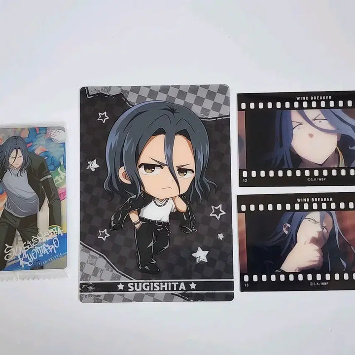 [BUNJANG] Wind Breaker Kyotaro Sugishita Bromide &amp; Film Card Bundle Set / 일괄) 윈드브레이커 스기시타 쿄타로 브로마이드 필름 카드 윈브레