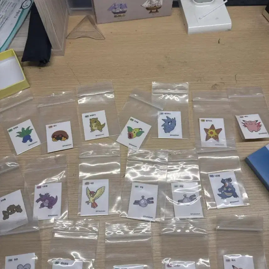 [BUNJANG] 1st Generation Pokémon Stickers / 1세대 포켓몬 띠부씰