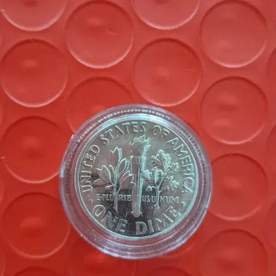 [BUNJANG] 1957 Roosevelt Dime US Silver Coin / 1957년 발행 미국 루즈벨트 10센트 은화 (다임)